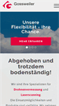 Mobile Screenshot of gossweiler.com